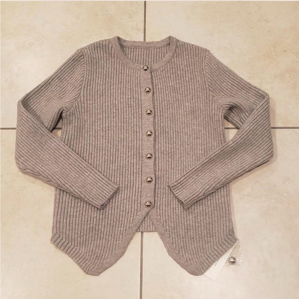 Commense button down split Cardigan NWT - image 2